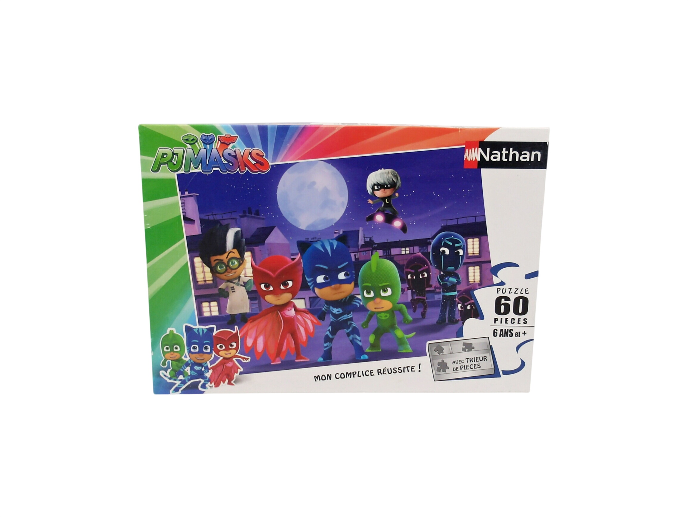 Puzzle - PJ Masks - 60 pièces Comme neuf -  reconditionné disponible sur Label Emmaüs